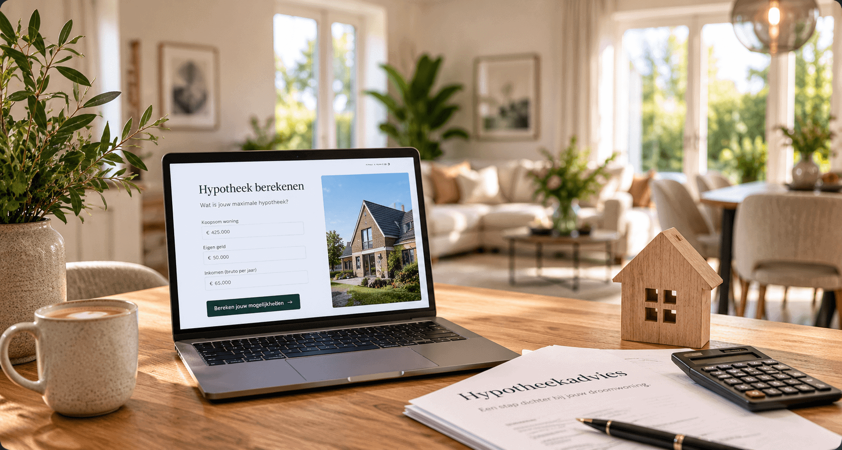 Financieringsvoorbehoud documenten in een woning